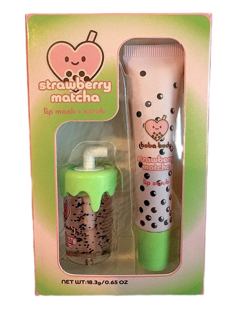 Beauty Bundle - Betsey Johnson + Makeup Sponges + Strawberry Lip Mask and Scrub